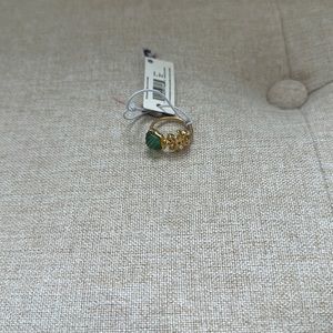 NEW Tory Burch Roxanne double T-motif ring